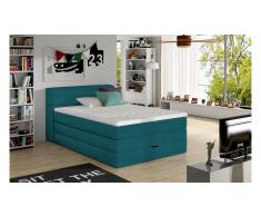 JUSTyou Aqua Letto Vi-Spring Turchese 140x200