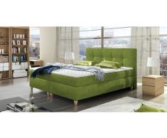 JUSTyou Malta Letto Vi-Spring Lime verde 180x200