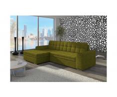 JUSTyou Conforti Divano angolare 165x270x80 cm Verde