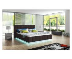 JUSTyou PRATO Letto matrimoniale 170x226x105 Marrone