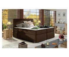 JUSTyou Mefis Letto Vispring 126x160x200 cm Marrone