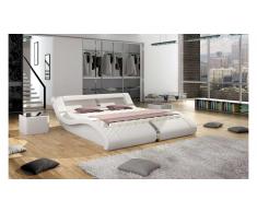 JUSTyou MALIBU Letto matrimoniale 155x262x70 Bianco