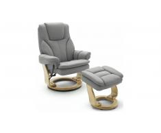 JUSTyou Arlington XL Poltrona Grigio Beige