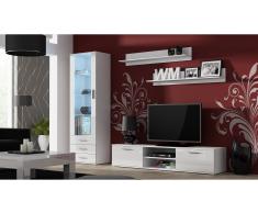 JUSTyou Soho I Parete attrezzata Bianco