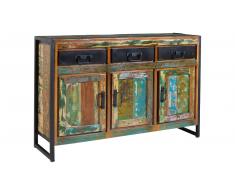 JUSTyou Kolibri Cassettone Colorato Nero