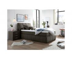 JUSTyou Pierre Letto Vi-Spring Velours 180x200 Marrone