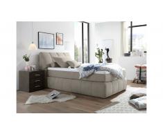 JUSTyou Pierre Letto Vi-Spring Velours 180x200 Beige