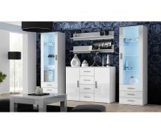 JUSTyou Soho III Parete attrezzata Bianco