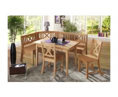 JUSTyou Walchensee Tavolo da pranzo 75x120 cm Faggio