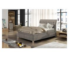 JUSTyou Happy Letto Vi-Spring Beige Velours 140x200