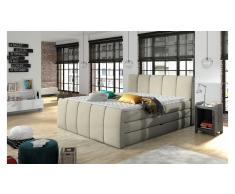 JUSTyou Fresco Letto Vi-Spring Panna 140x200