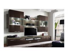 JUSTyou SPECE Parete attrezzata Trufla Marrone