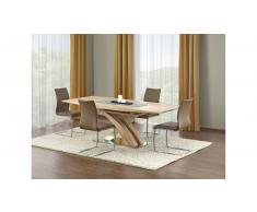 JUSTyou Sandor Tavolo da pranzo 160÷220x90x75 cm