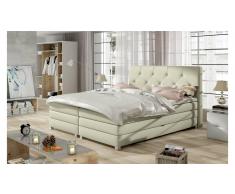 JUSTyou Svaro Letto Vi-Spring Panna 140x200