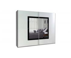 JUSTyou Lux 244|31 Armadio ingresso Bianco 206x244x64