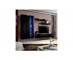 JUSTyou FLI A IV Parete attrezzata Nero