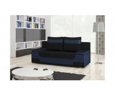 JUSTyou Area Divano Letto Blu Nero