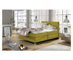 JUSTyou Cosy Letto Vi-Spring Giallo Velours 120x200