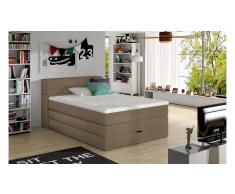JUSTyou Aqua Letto Vi-Spring Cappuccino 140x200