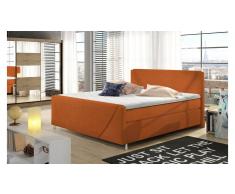 JUSTyou Velvet Letto Vi-Spring Arancione 140x200
