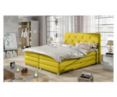JUSTyou Svaro Letto Vi-Spring Giallo 140x200