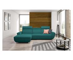 JUSTyou BUENO COMFORT Divano angolare Turchese
