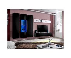 JUSTyou AUR C V Parete attrezzata Nero