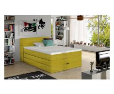 JUSTyou Aqua Letto Vi-Spring Giallo 140x200