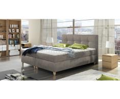 JUSTyou Malta Letto Vi-Spring Beige 160x200