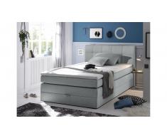 JUSTyou Albany I Letto Vi-Spring 140x200 cm Grigio