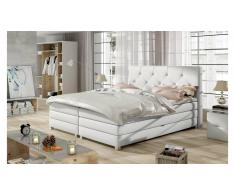 JUSTyou Svaro Letto Vi-Spring Bianco 140x200