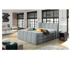 JUSTyou Fresco Letto Vi-Spring Grigio 140x200