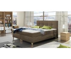 JUSTyou Malta Letto Vi-Spring Cappuccino 140x200