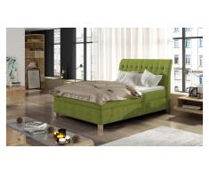 JUSTyou Happy Letto Verde Pelle sintetica 140x200