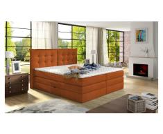 JUSTyou Fendy Letto Vi-Spring Arancione 140x200