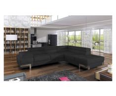 JUSTyou EMPORIO Divano angolare Pelle 223x275x70-90