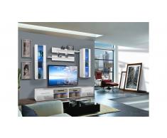 JUSTyou TUBAS B II Parete attrezzata Bianco