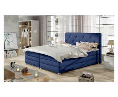 JUSTyou Svaro Letto Vi-Spring Blu 140x200