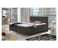 JUSTyou Eden Letto Vi-Spring Grigio 160x200