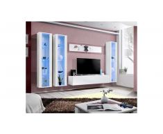 JUSTyou AUR C II Parete attrezzata Bianco