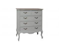JUSTyou Catania Cassettone Pappel Grigio Marrone