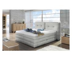 JUSTyou Falun Letto Vi-Spring Bianco 140x200