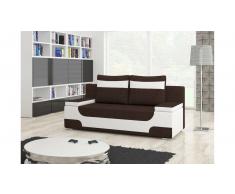 JUSTyou Area Divano Letto Bianco Marrone