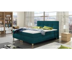 JUSTyou Malta Letto Vi-Spring Turchese 160x200
