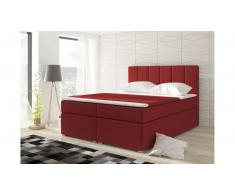 JUSTyou Bolero Letto Vispring 126x160x200 cm Rosso