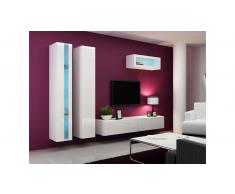 JUSTyou Set Vago N II Parete attrezzata Bianco