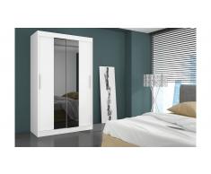 JUSTyou Dallas Guardaroba 215x180x58 cm Bianco
