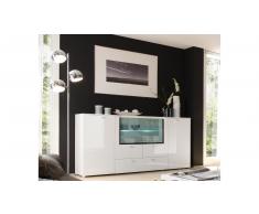 JUSTyou Palermo Credenza Bianco con illuminazione LED
