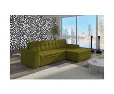 JUSTyou Conforti Divano angolare 165x270x80 cm Verde