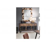 JUSTyou Norie Cassettone Marrone Nero